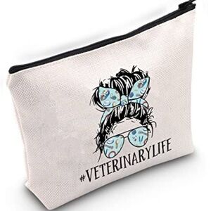 Vet life makeup bag